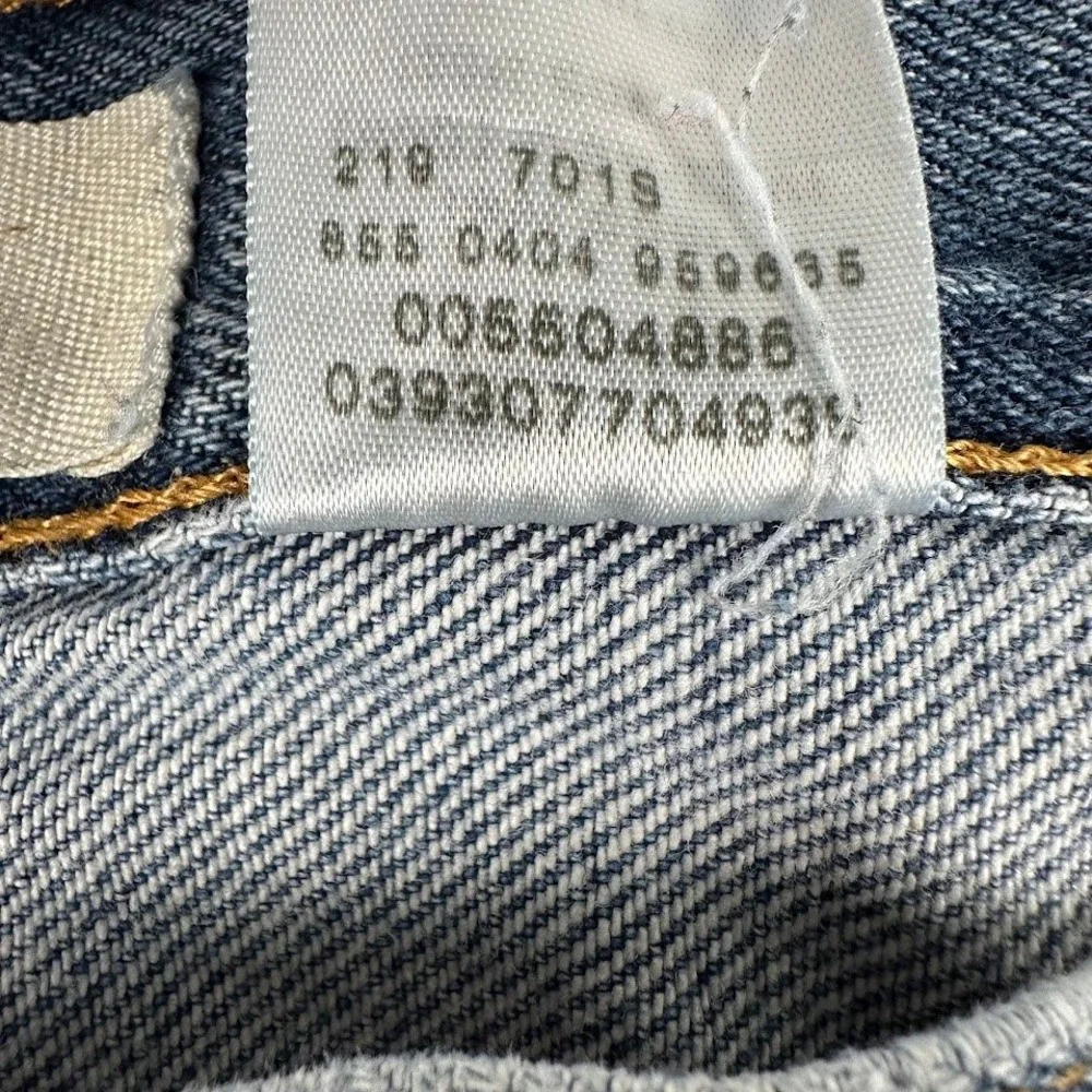 Vintage Y2K Levi's 550 Mens Relaxed Fit‎ Blue Jeans Size 34x30 Distressed Rodeo